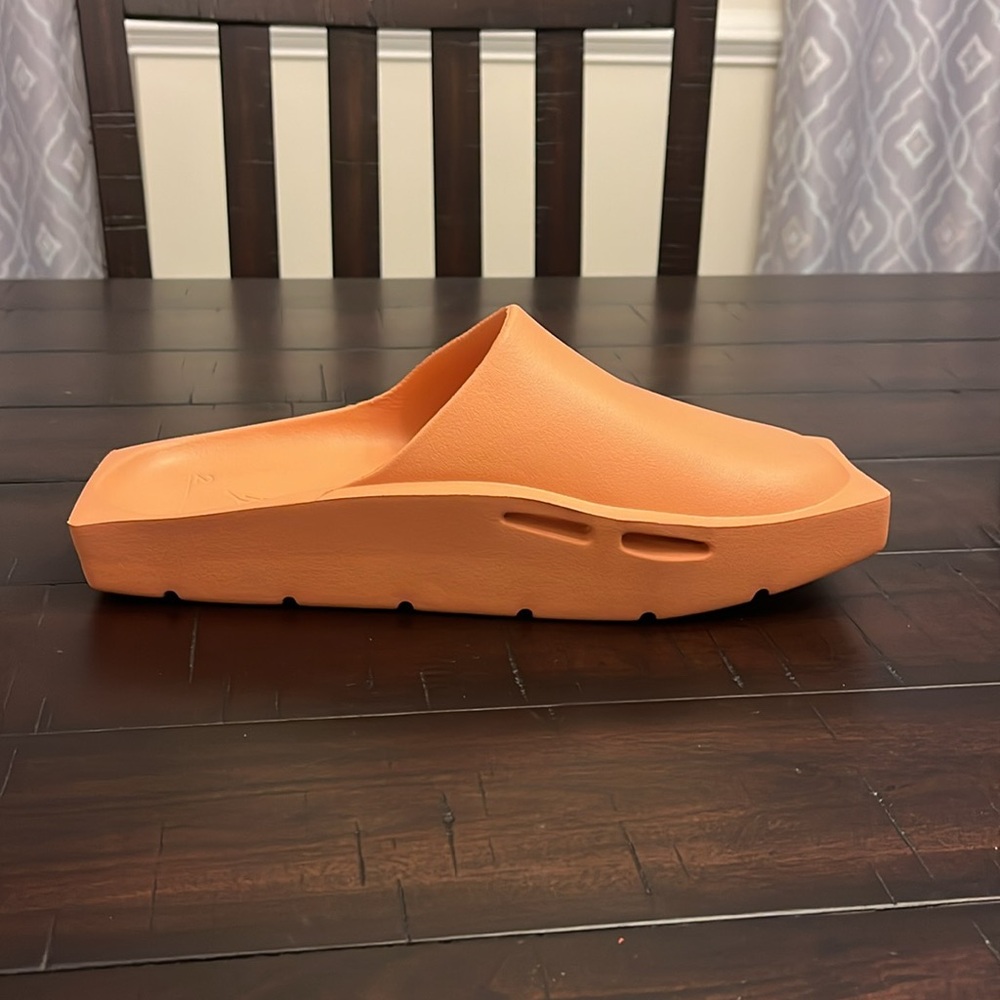 Nike Air Jordan Hex Slides Sandals Shoes DX6405 201 Amber Brown Womens Size 8 - Picture 4 of 12